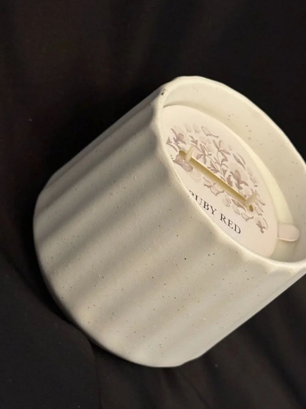 NEW Stoneware Sceneted Candles in Reusable Vessle (3)